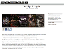 Tablet Screenshot of mollyringle.com